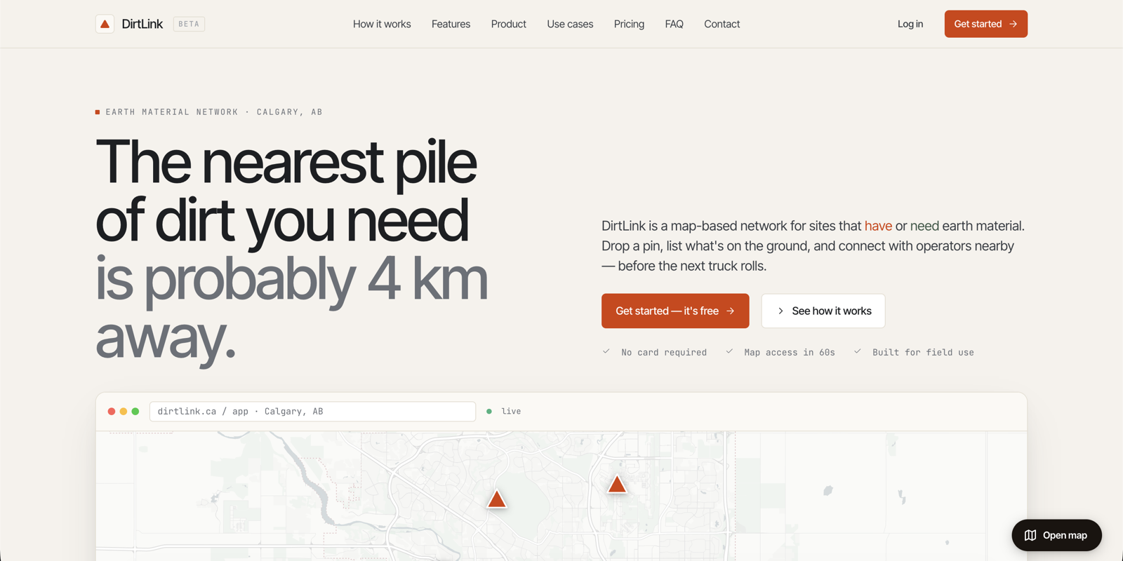 DirtLink project preview